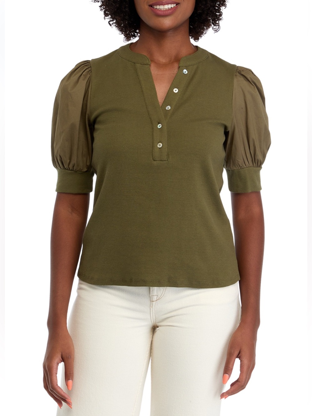 Single Thread Women’s Puff Sleeve Top